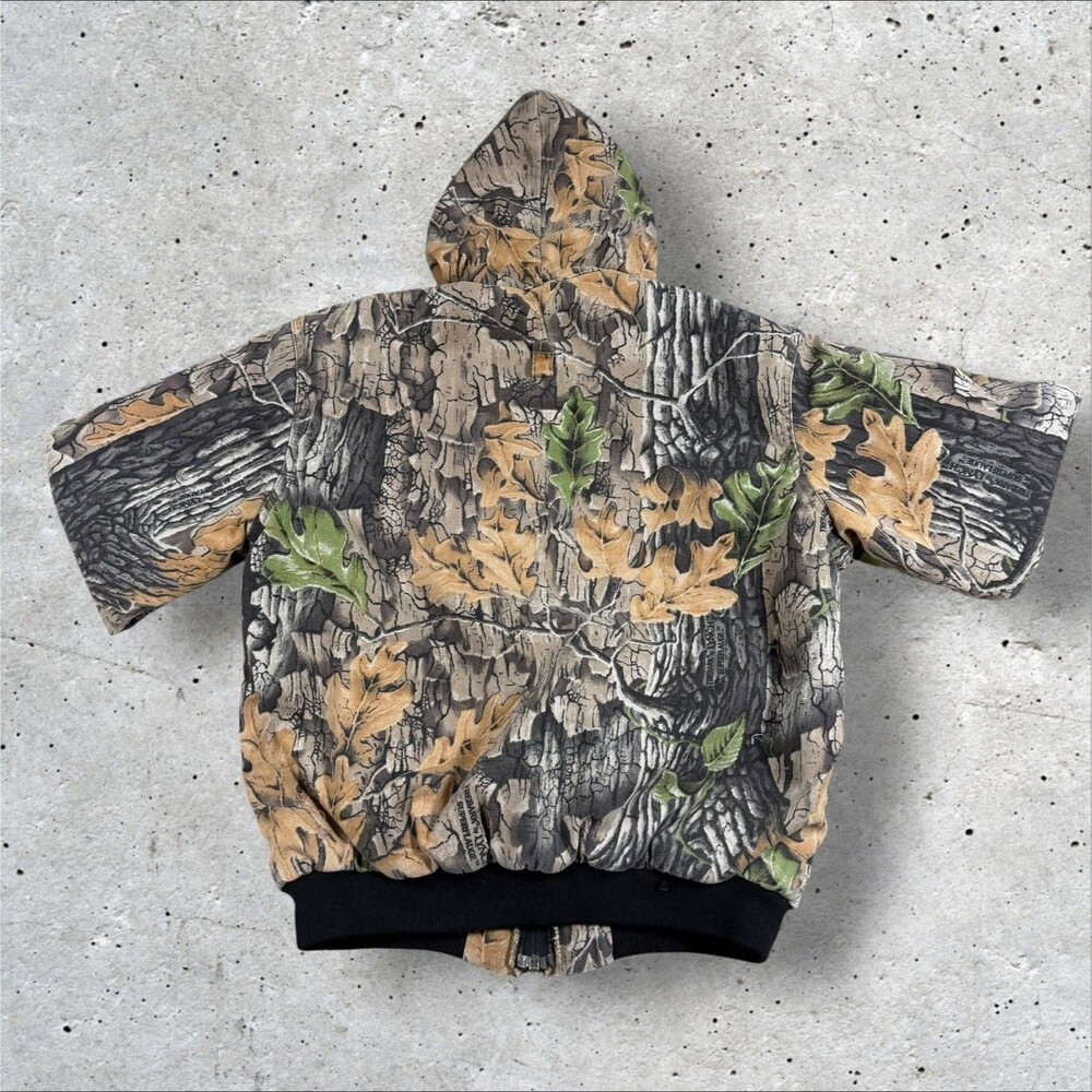 Commander Sportsman Apparel Camo Jacket Youth 16 Regular Hunting Hooded Coat - Picture 12 of 12
